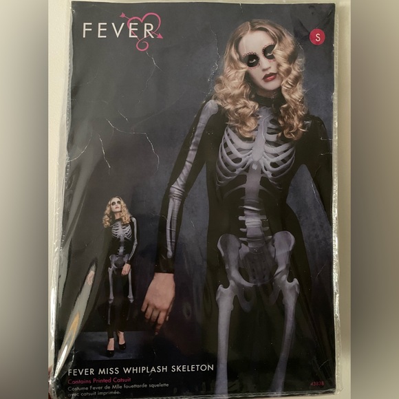 Woman’s Halloween Skeleton Costume - Picture 1 of 9